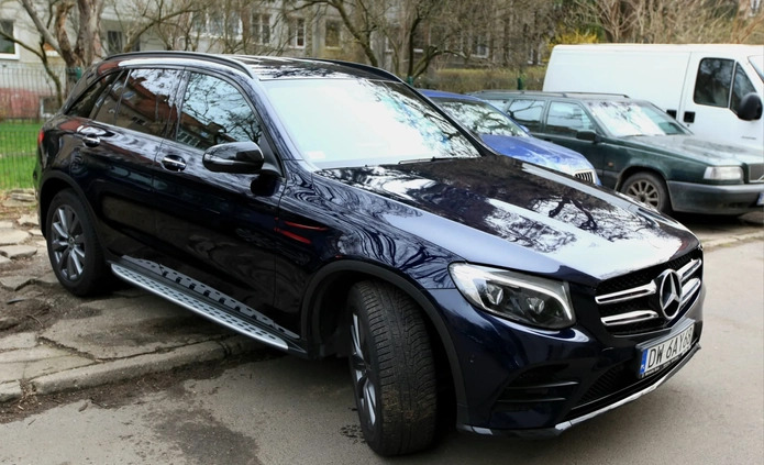 Mercedes-Benz GLC cena 154900 przebieg: 84000, rok produkcji 2018 z Wrocław małe 121